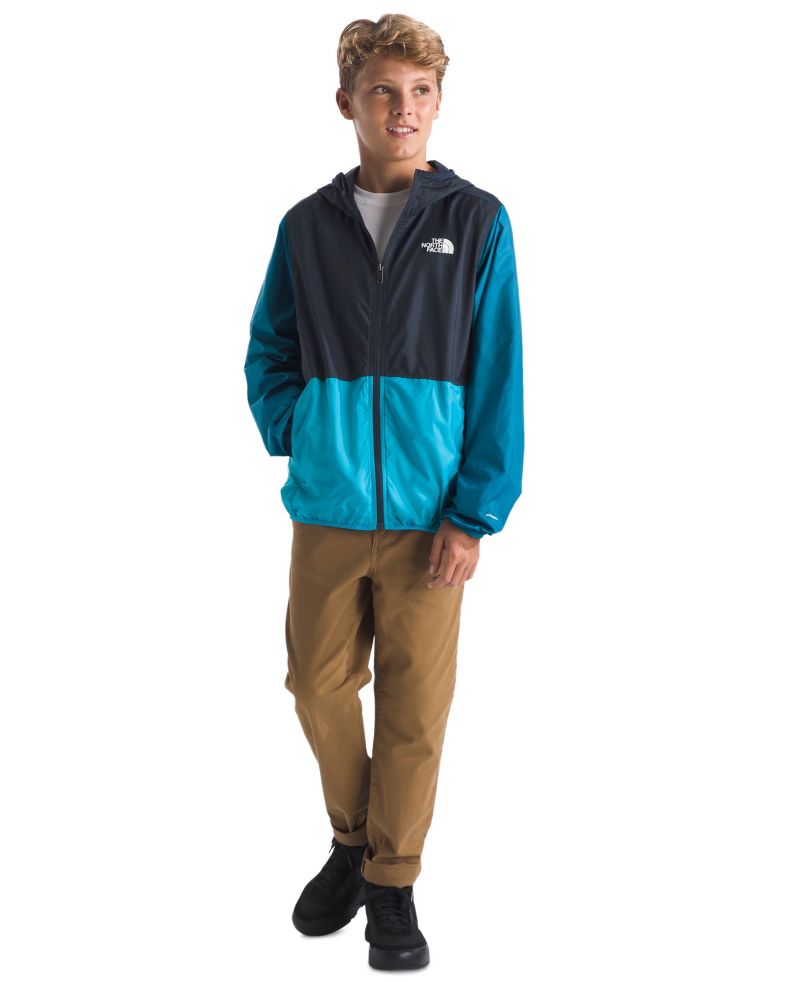 The North Face Boys' 7-18 Cyclone Hooded Wind Jacket