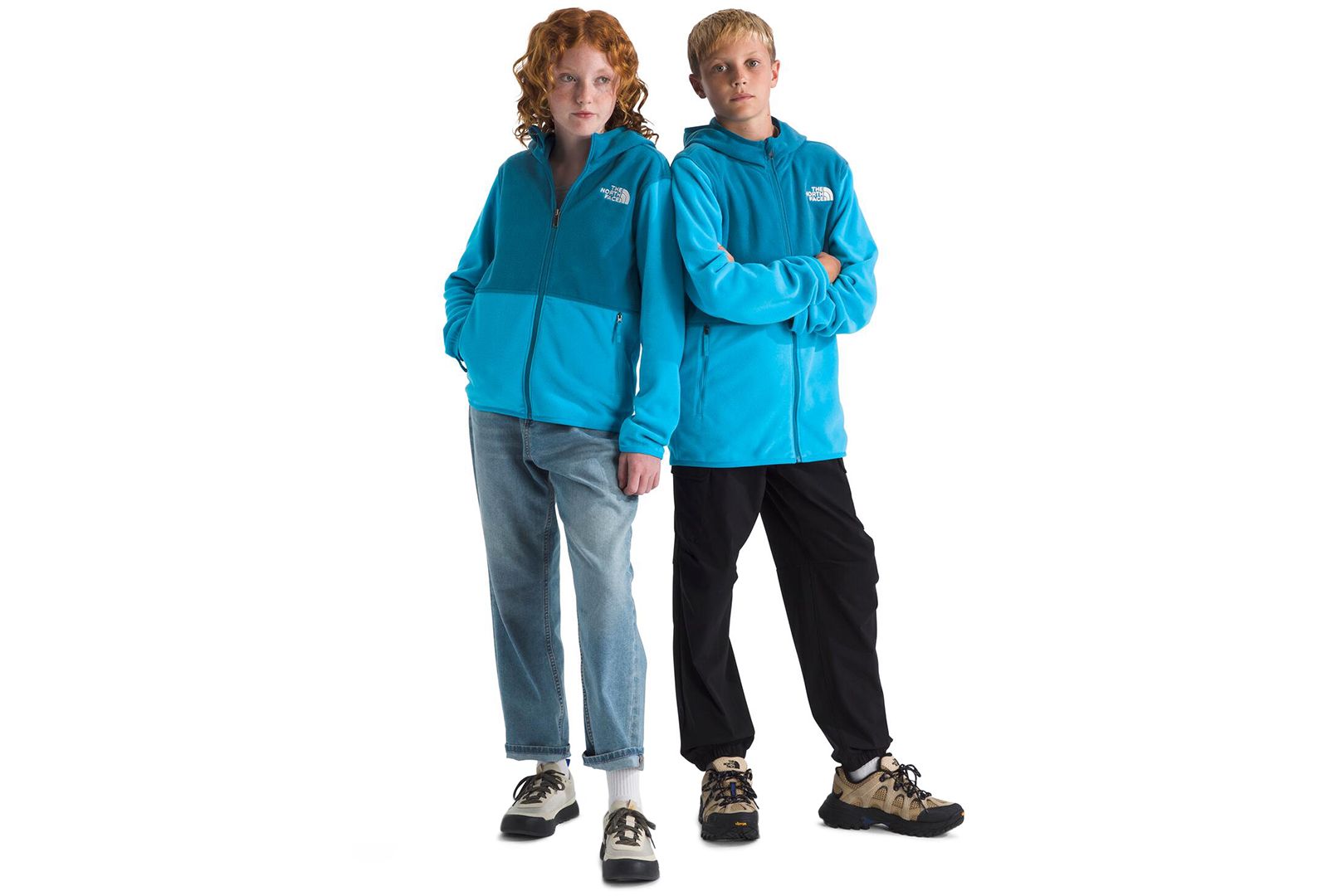 The North Face Boys' 7-20 Glacier Full Zip Hooded Jacket