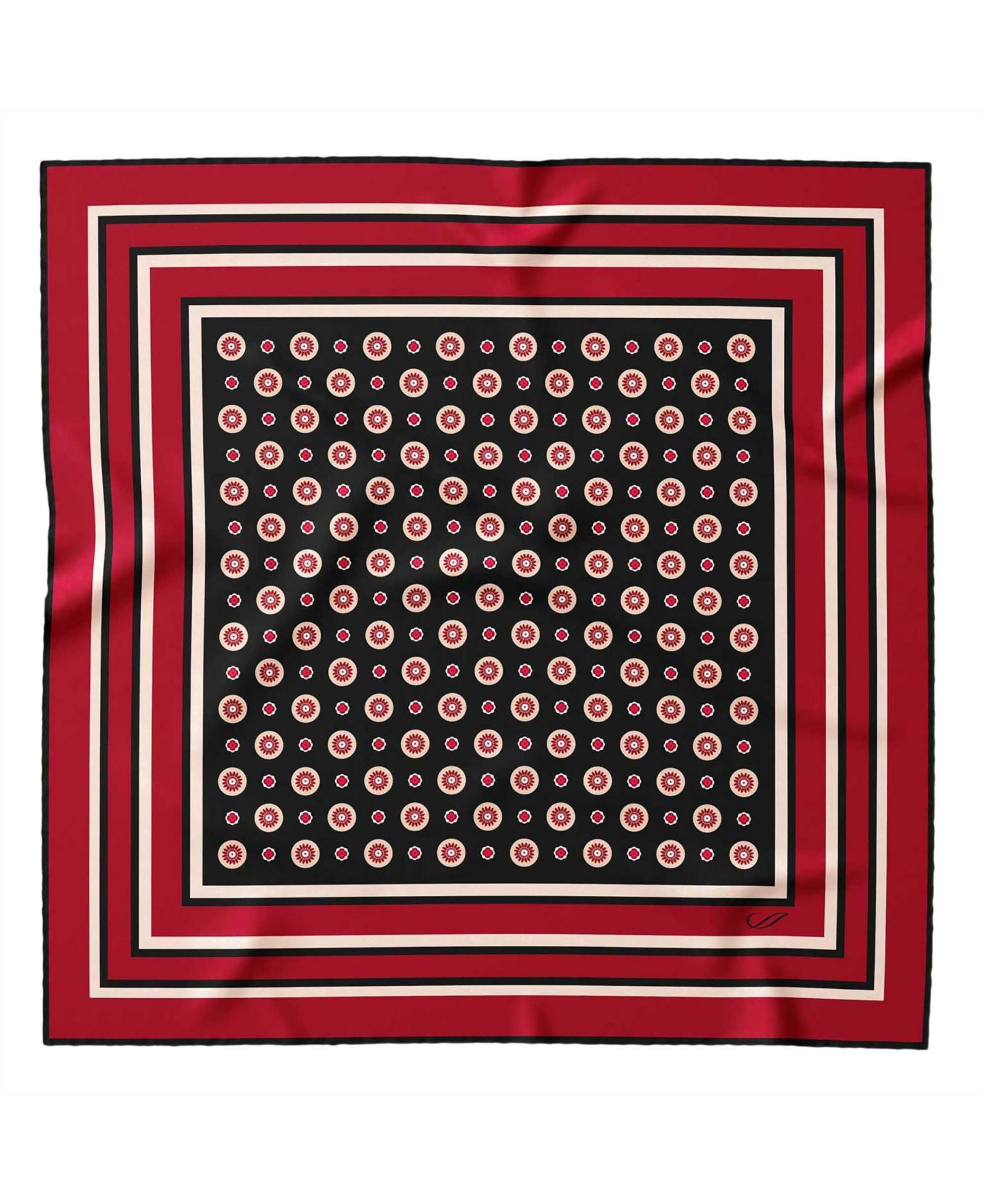 Платок-паше Elizabetta Men's Pantera Silk Pocket Square