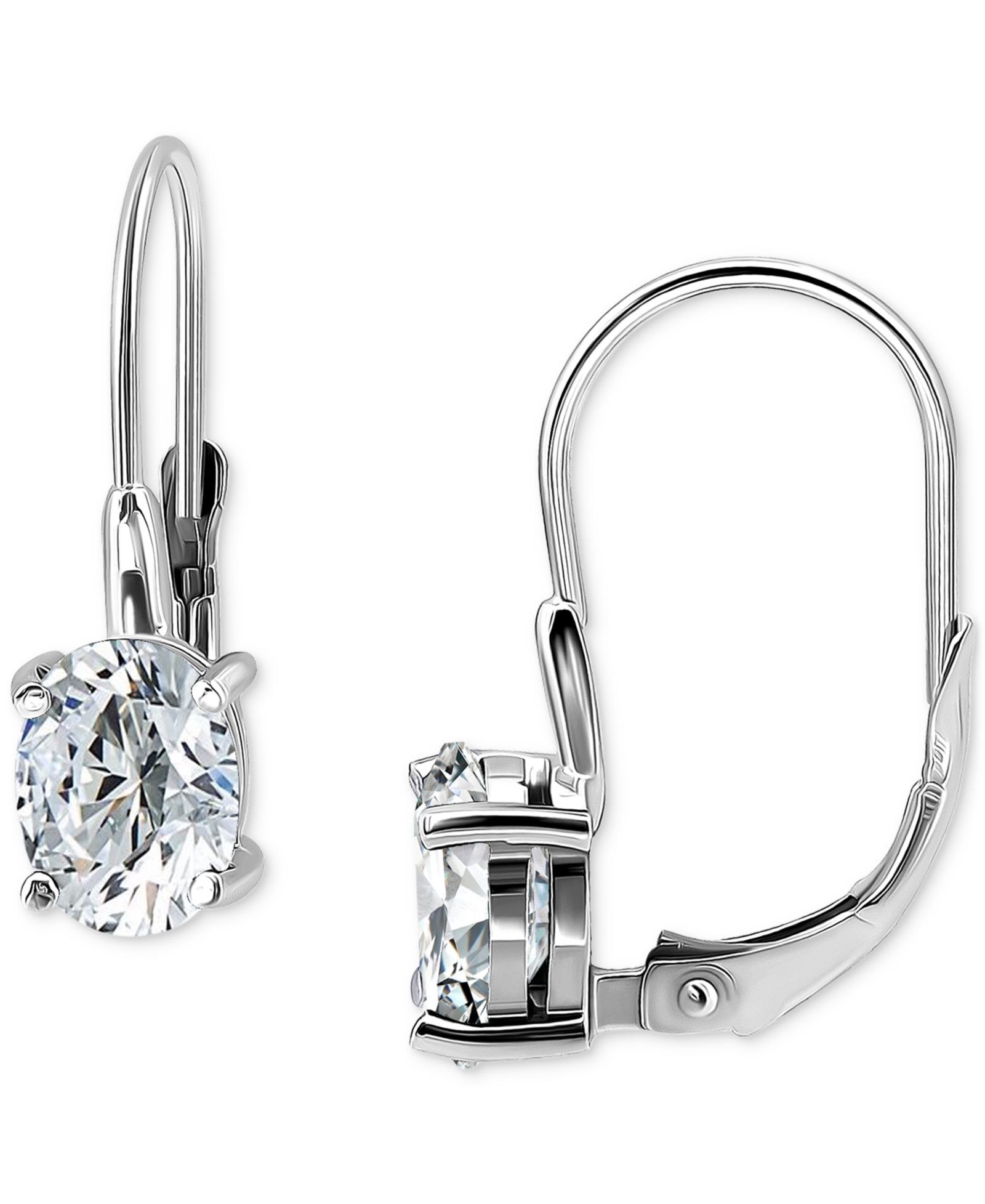 Giani Bernini серьги-подвески с кубическим цирконием, покрытие 18k Gold Plated на стерлинговом серебре