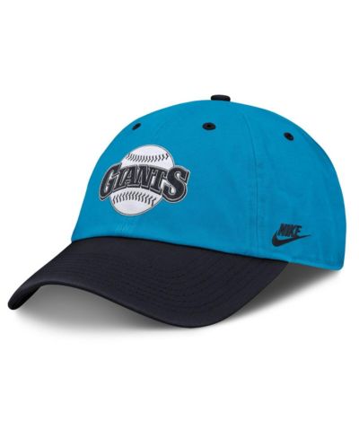 Nike Men's Blue/Navy San Francisco Giants Neon 90s Club Adjustable Hat