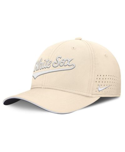 Мужская кепка Nike Cream Chicago White Sox Rise Performance Flex