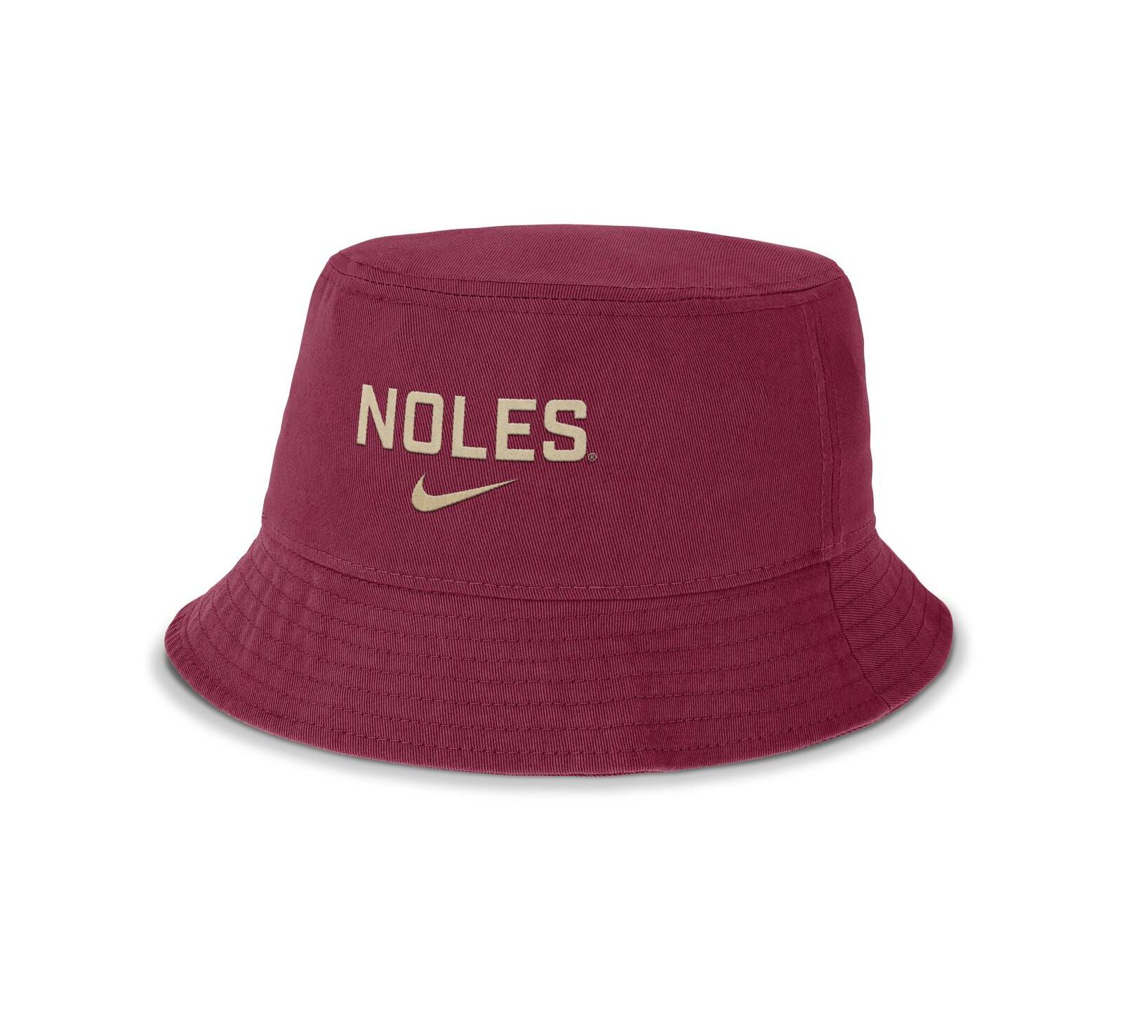 Мужская панама Nike Garnet Florida State Seminoles Apex Primetime Bucket Hat