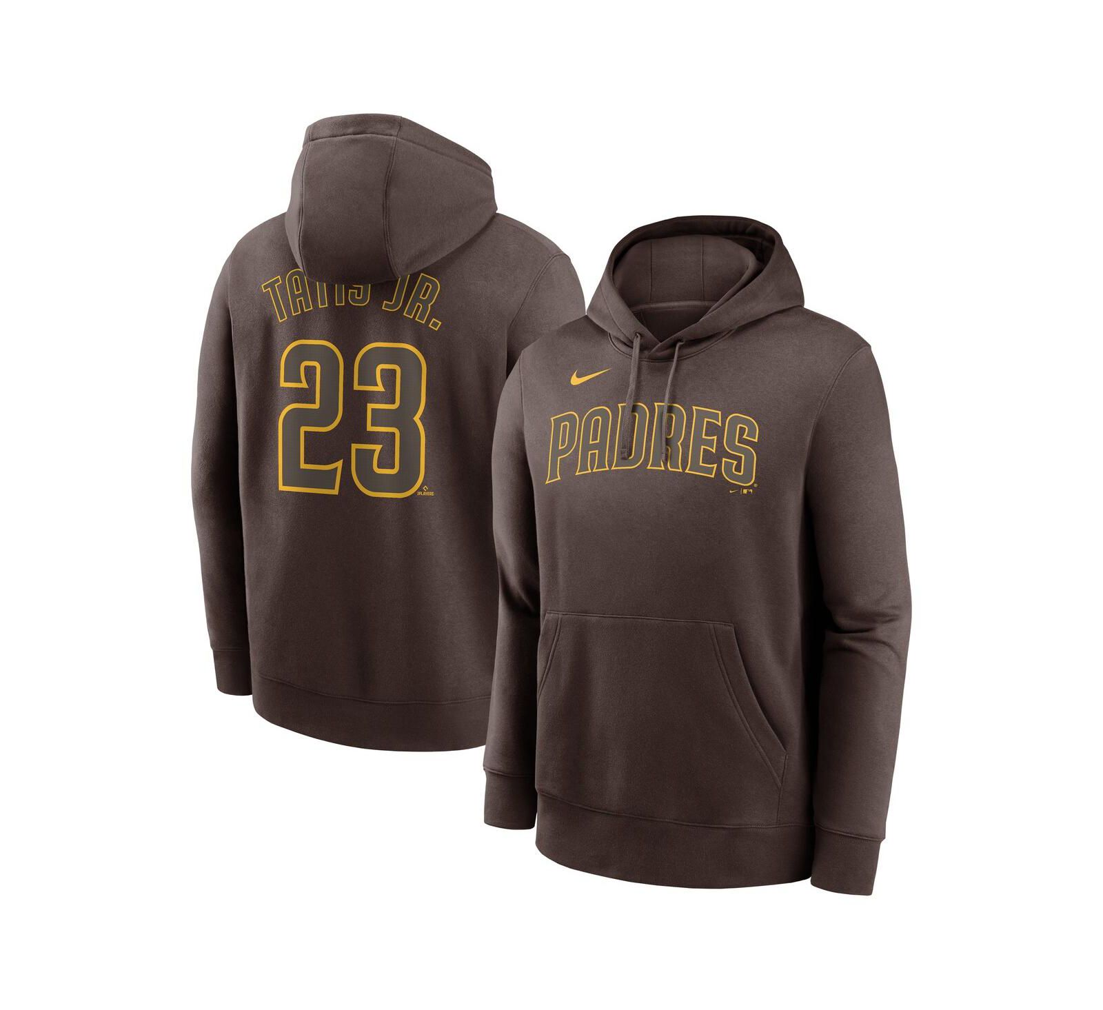 Мужское худи Nike Fernando Tatis Jr. Brown San Diego Padres Club Fleece