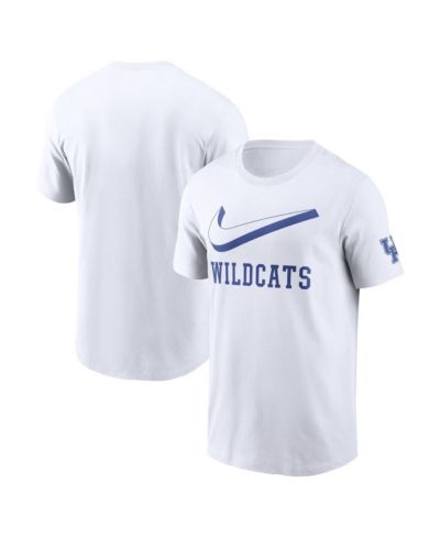 Мужская футболка Nike White Kentucky Wildcats Primetime 2-Hit Swoosh