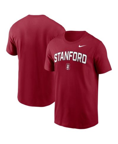 Мужская футболка Nike Cardinal Stanford Cardinal Primetime Arch Stack