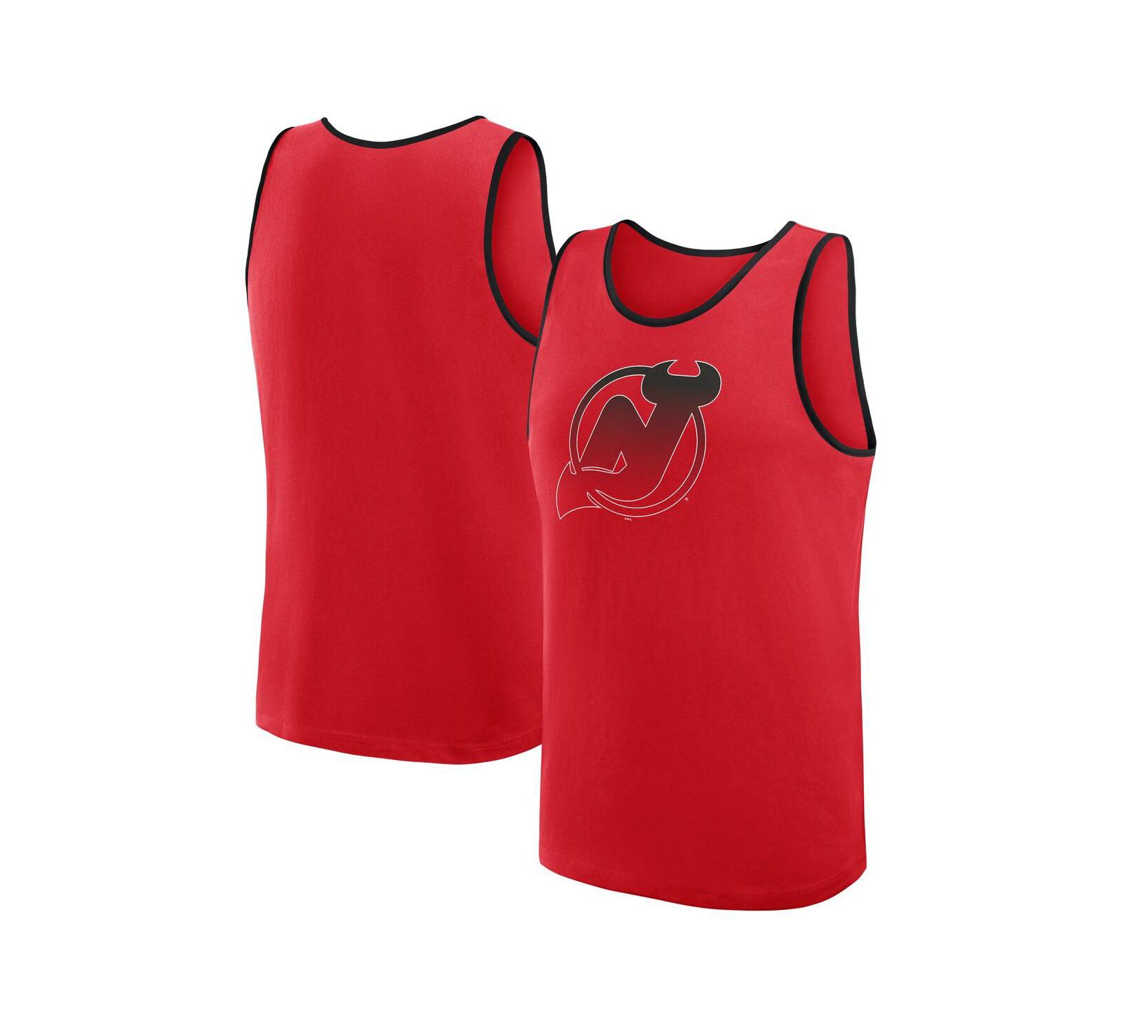 Мужская майка Logo Athletic Red New Jersey Devils Unmatched Success Tank Top