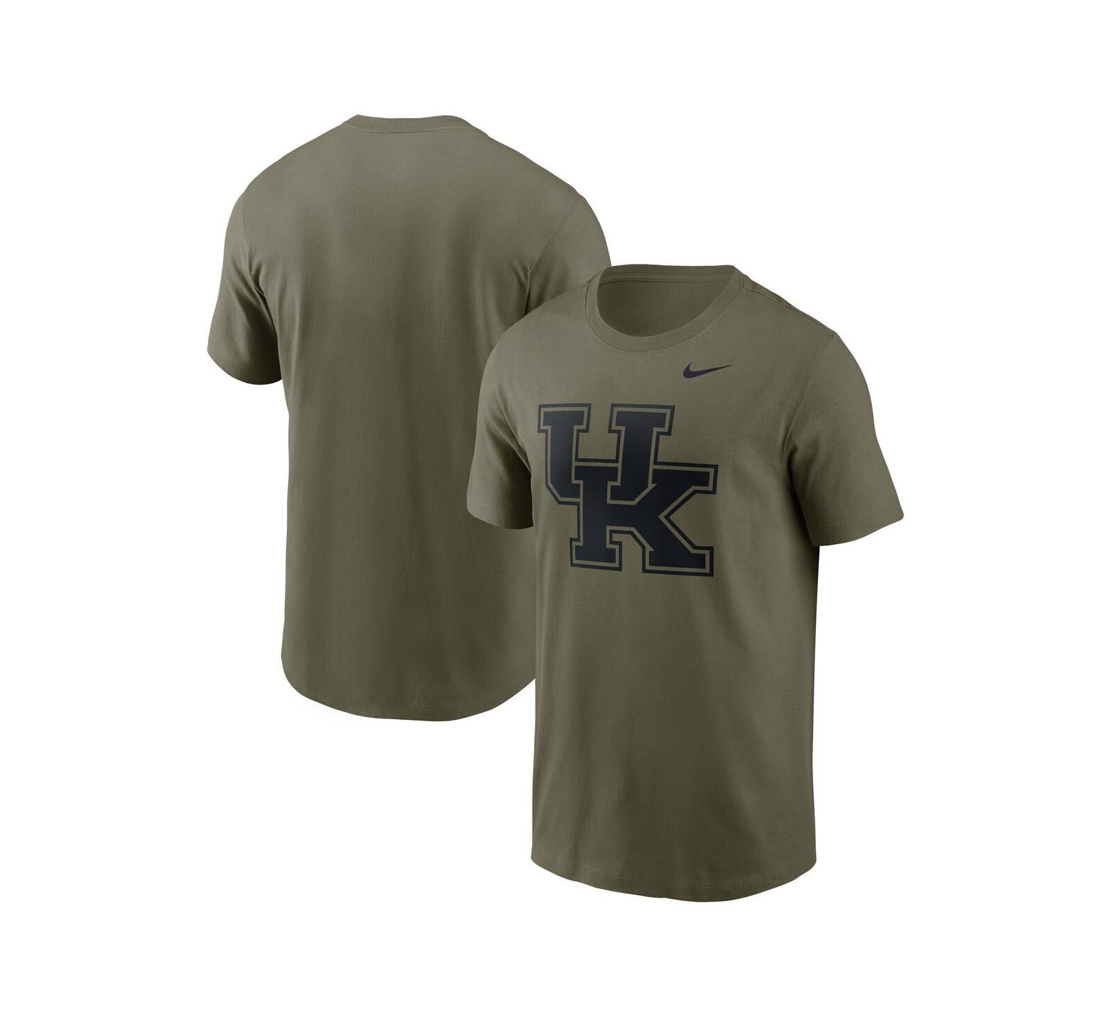 Nike Men's Olive Kentucky Wildcats Primetime Logo Performance T-Shirt