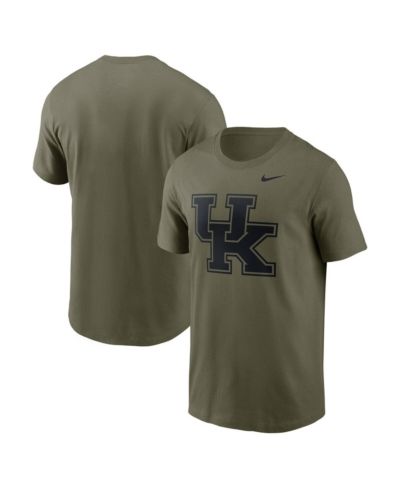 Nike Men's Olive Kentucky Wildcats Primetime Logo Performance T-Shirt