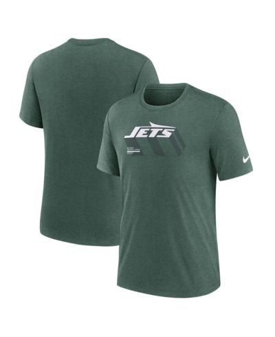 Nike Мужская футболка New York Jets Heather Green с коротким рукавом