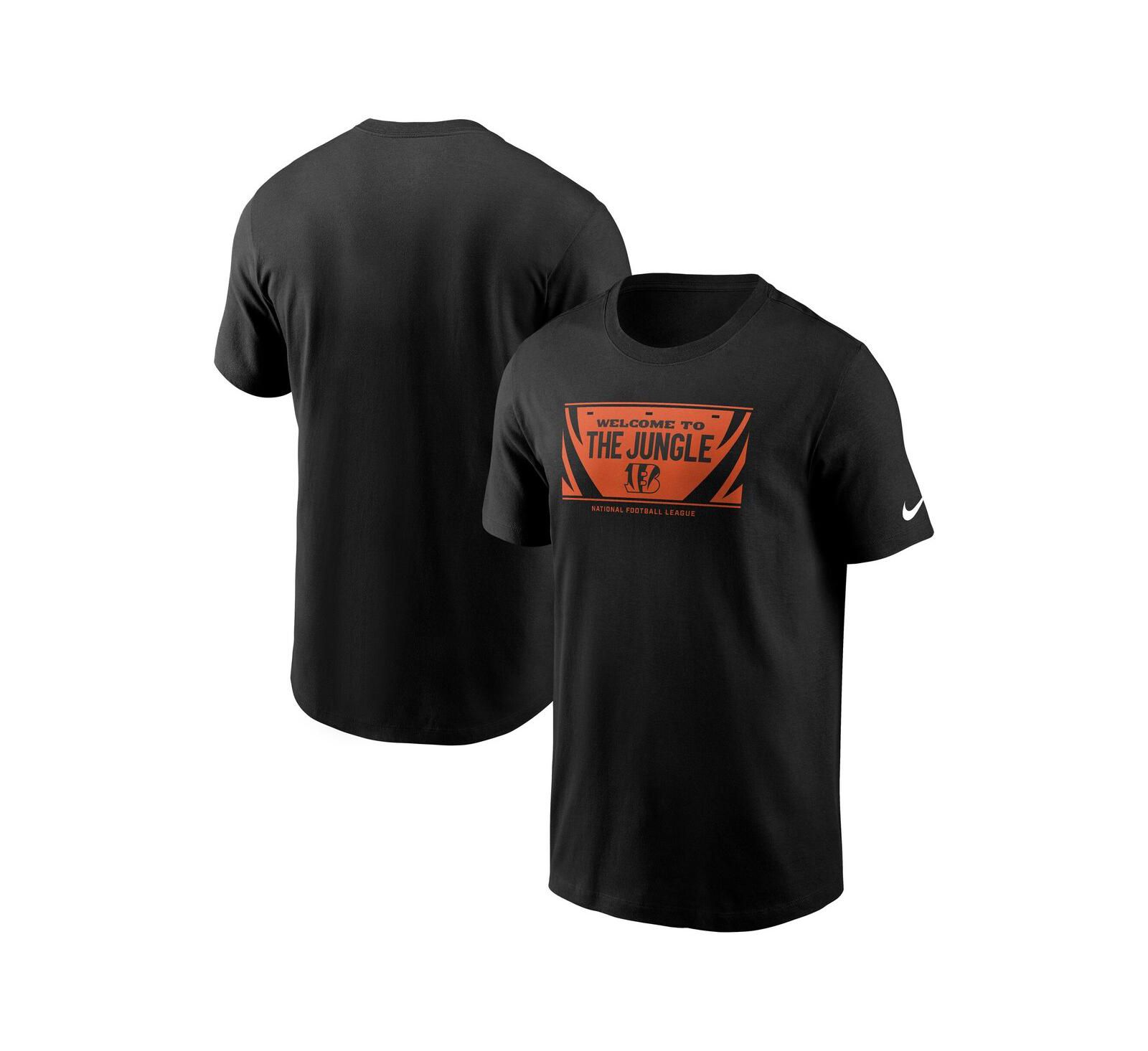 Nike Men's Black Cincinnati Bengals Primetime Local Essential T-Shirt