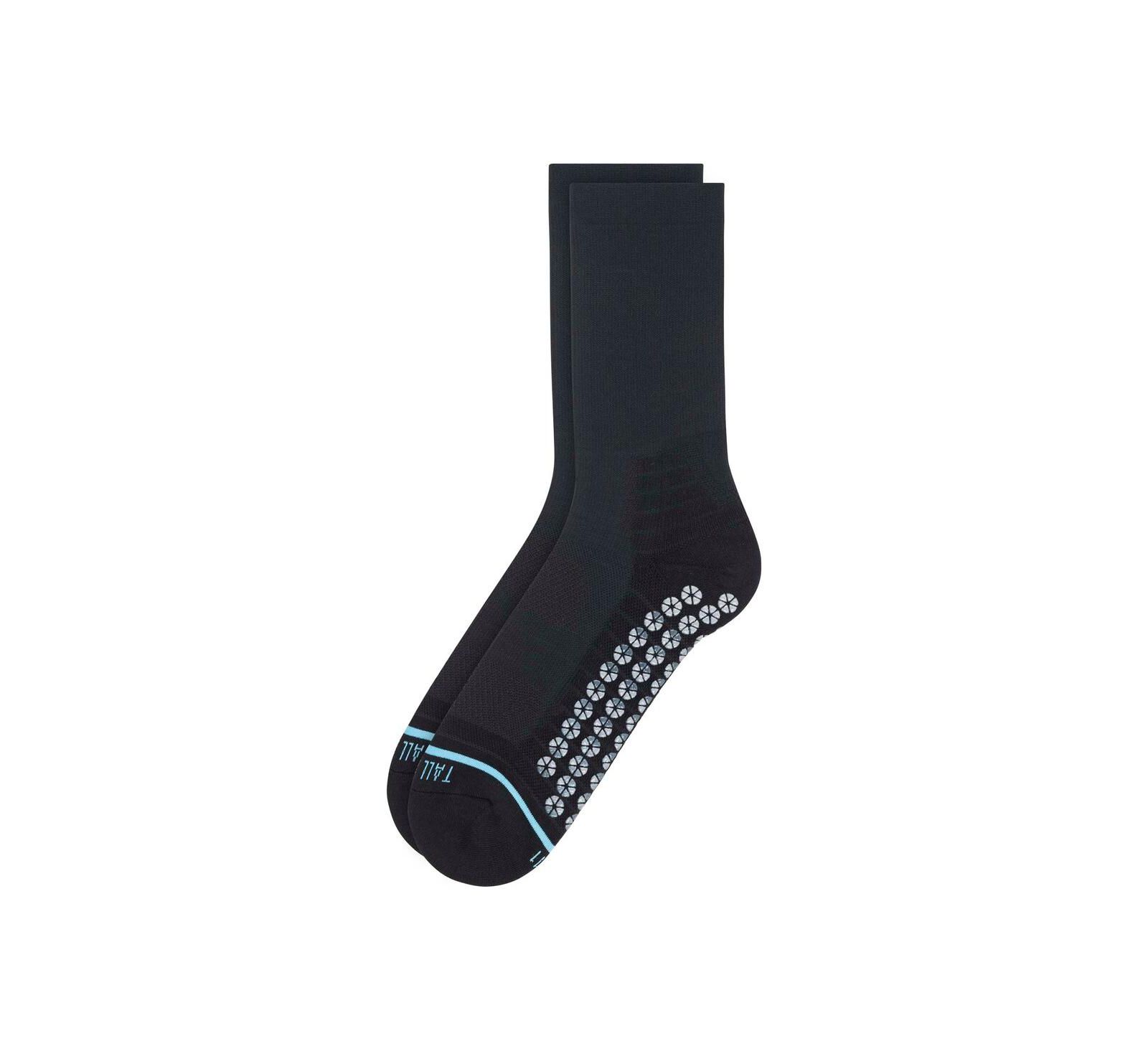Tall Order Men's All Sport Performance Crew Gripper Socks
