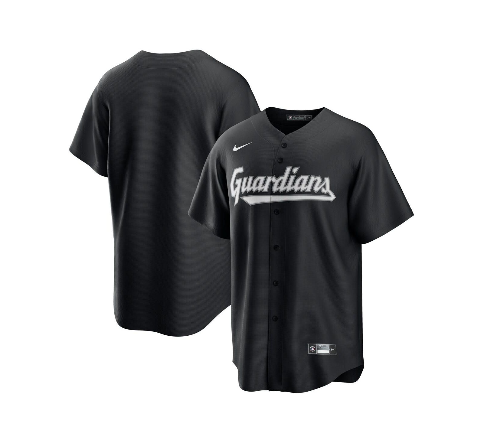 Мужская джерси Nike Cleveland Guardians Lights Out Replica