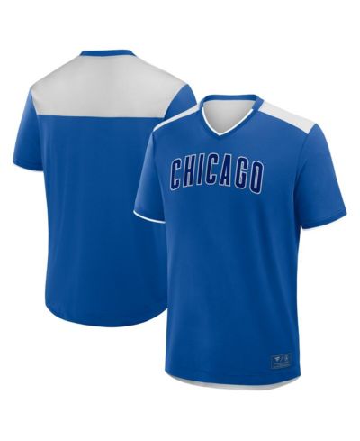 Мужская футболка Fanatics Royal Chicago Cubs Walk Off V-Neck