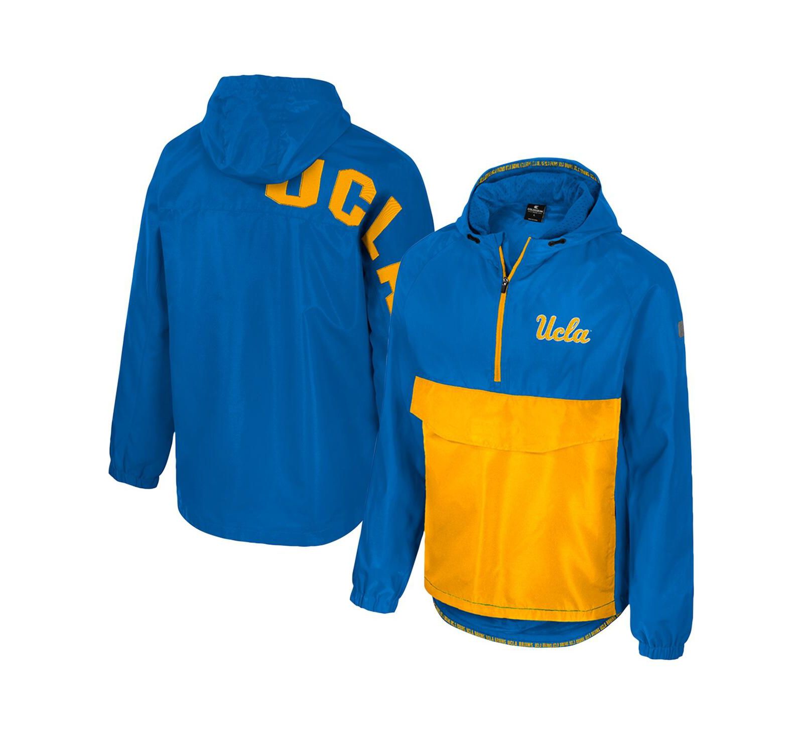 Colosseum Men's Blue UCLA Bruins Reloaded Anorak Half-Zip Jacket