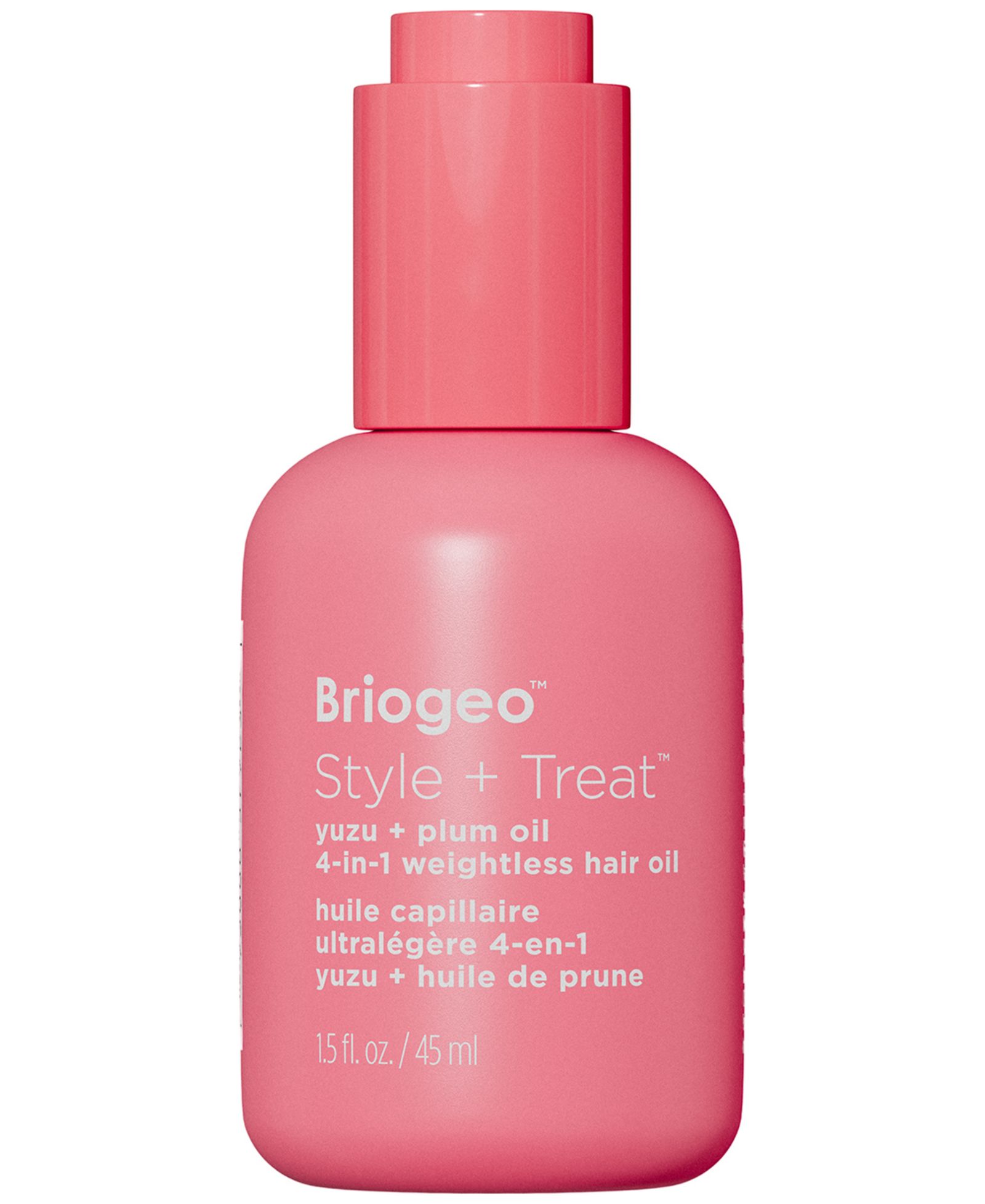 Масло для волос Briogeo Style + Treat Yuzu + Plum Oil 4-in-1 Weightless, 1.5 oz.