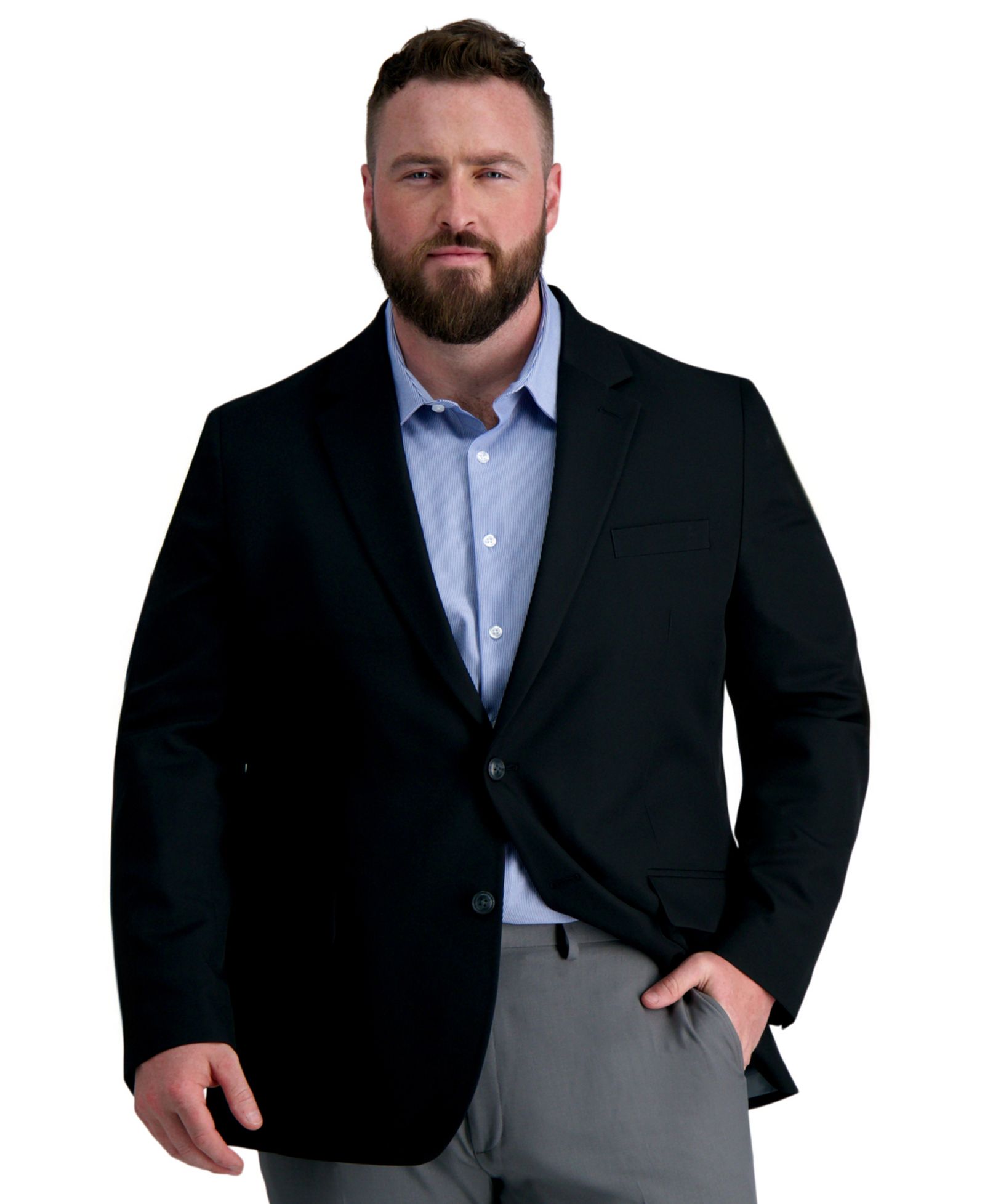 Haggar Men's Big & Tall Active Series Classic Blazer