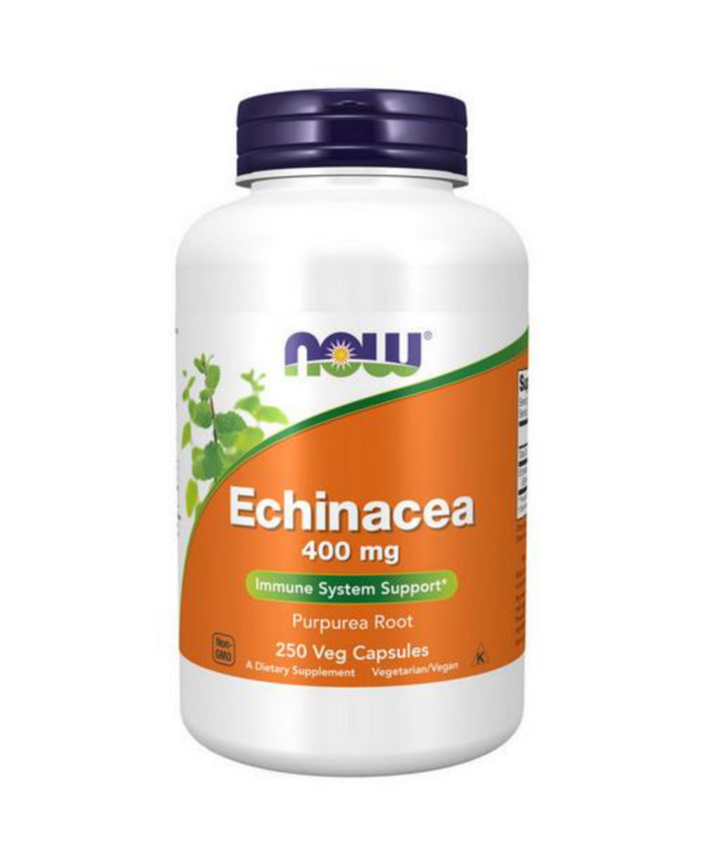 Now Foods Эхинацея, 400 mg, 250 капсул