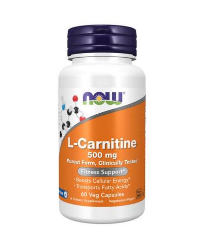 Now Foods L-Carnitine ,500 mg ,60 Caps