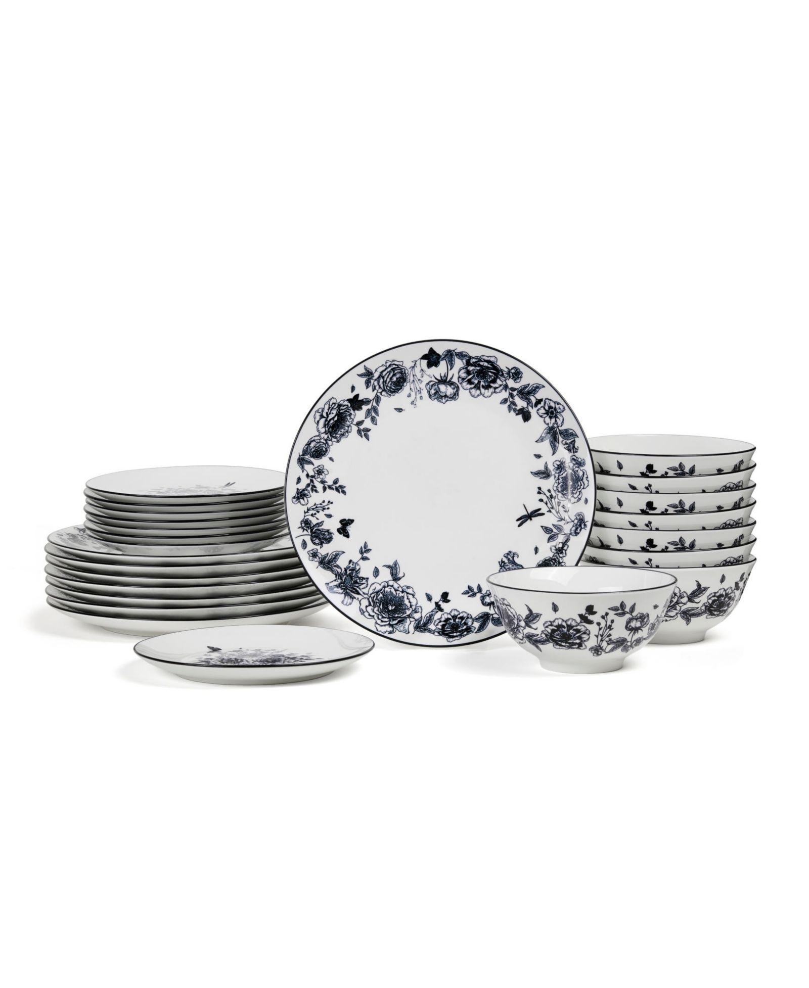 Stone Lain Esme 24 Pc. Dinnerware Set, Service for 8
