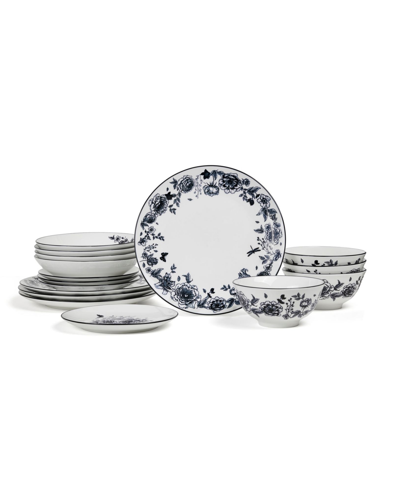 Stone Lain Esme 16 Pc. Dinnerware Set, Service for 4