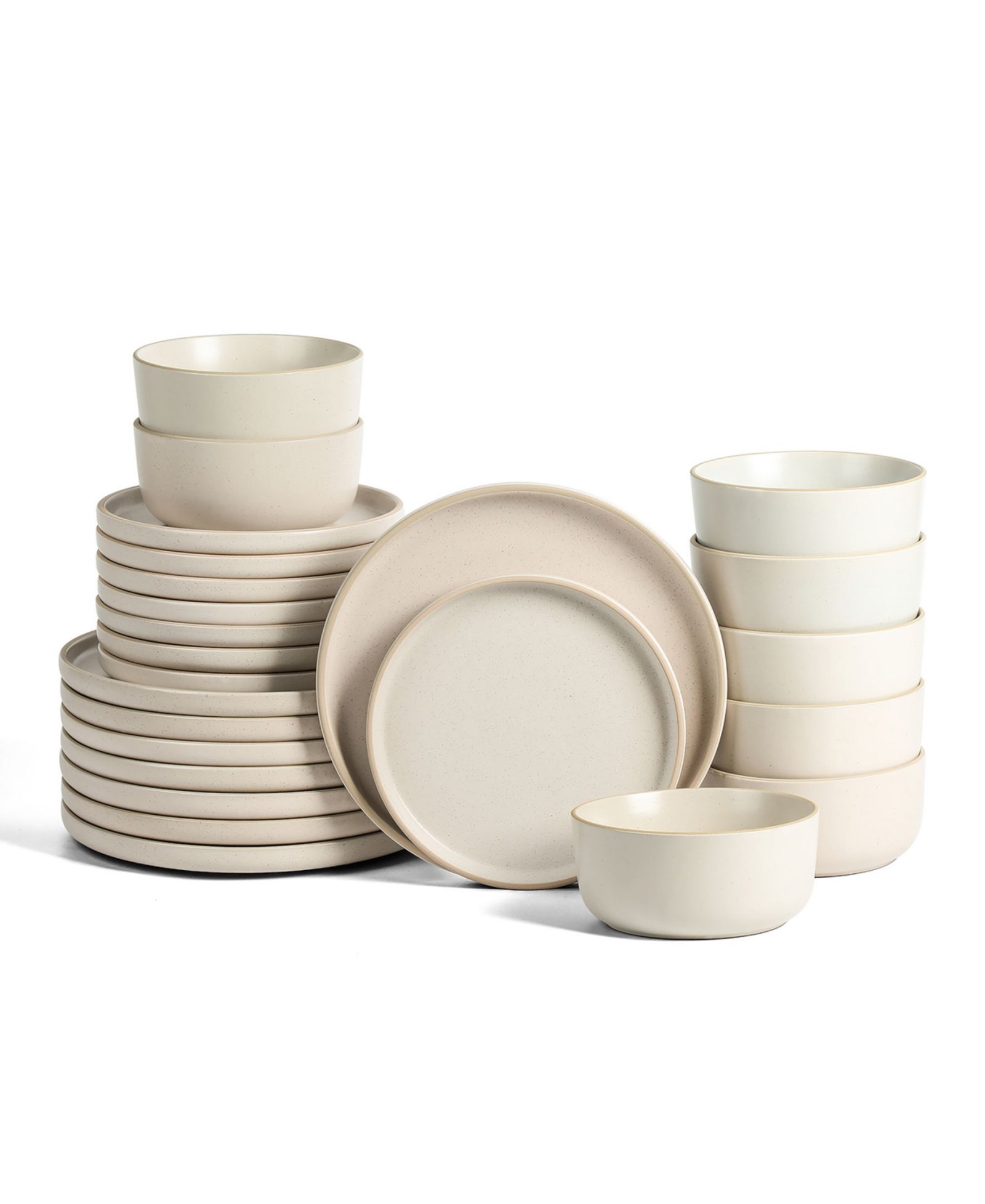 Earth & Clay Amber 24 Pc. Dinnerware Set, Service for 8