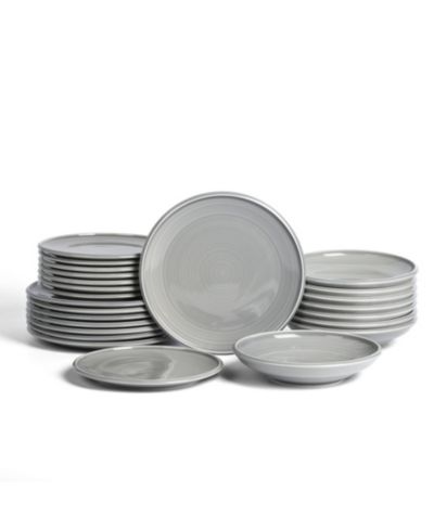 Earth & Clay Harmony 24 Pc. Dinnerware Set, Service for 8