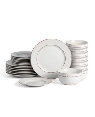 Набор посуды Earth & Clay Hazel 24 Pc. Dinnerware Set, Service for 8