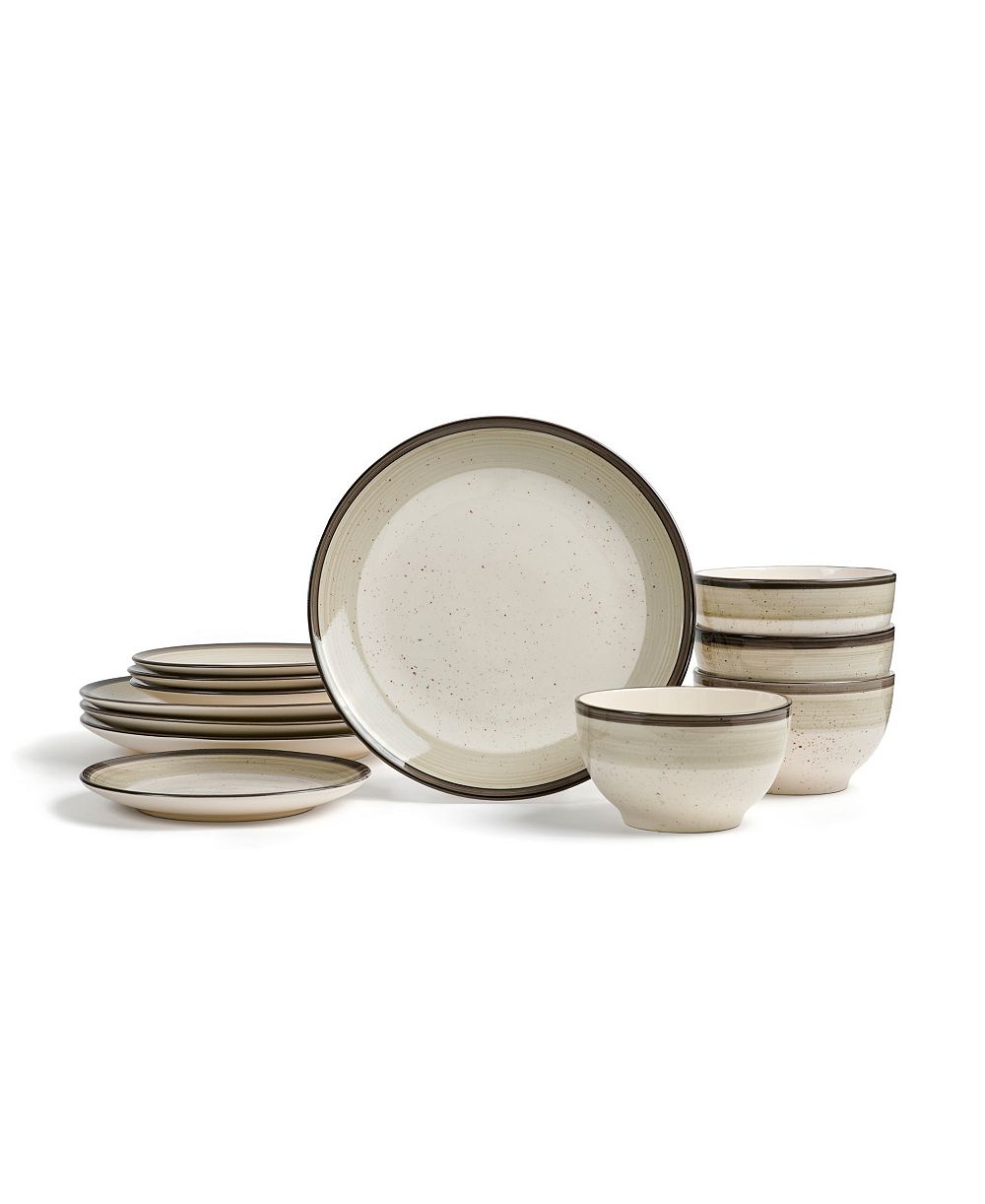 Earth & Clay Harlow 12 Pc. Dinnerware Set, Service for 4