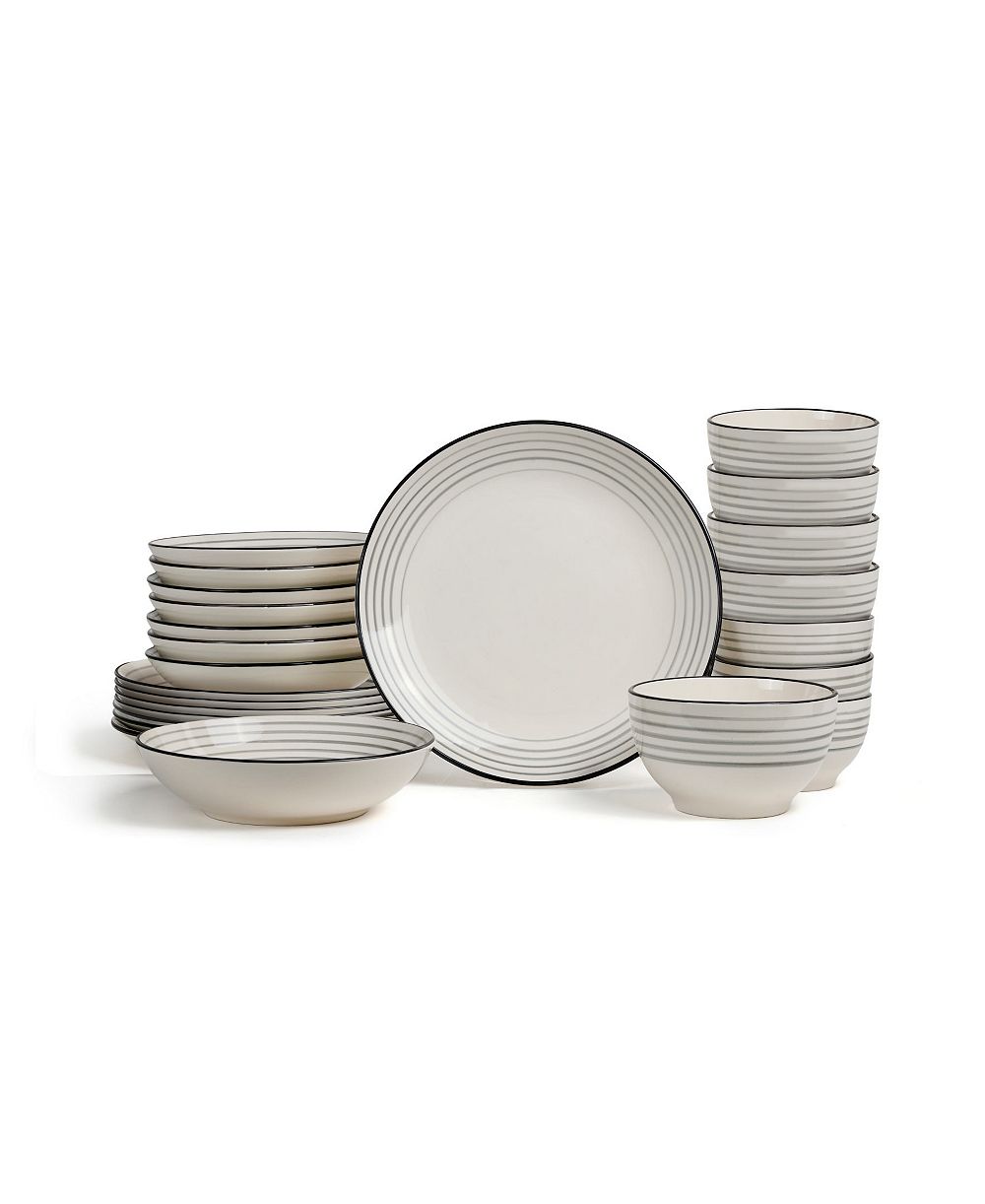 Earth & Clay Zeke 24 Pc. Dinnerware Set, Service for 8