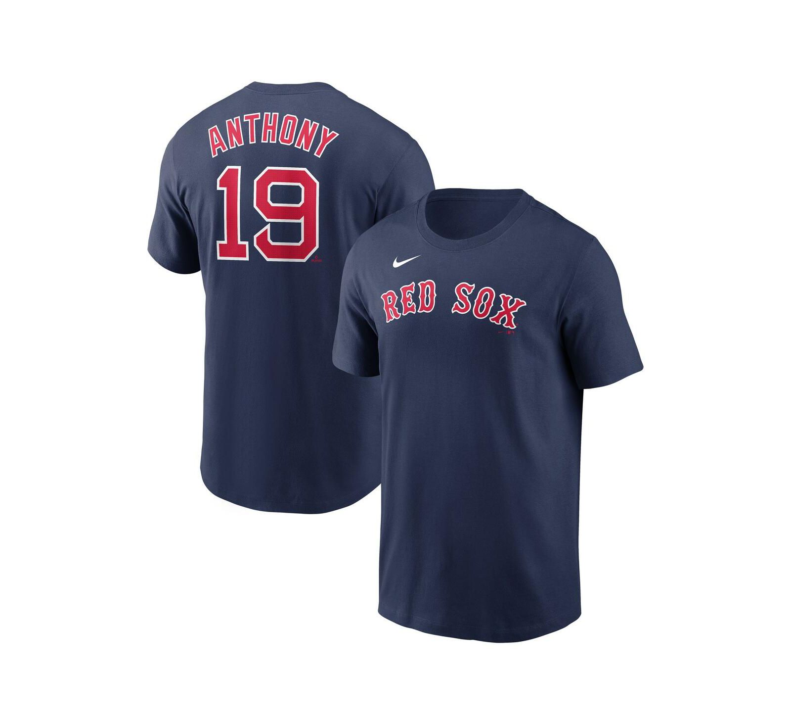 Nike Men's Roman Anthony Navy Boston Red Sox Fuse Name & Number T-Shirt