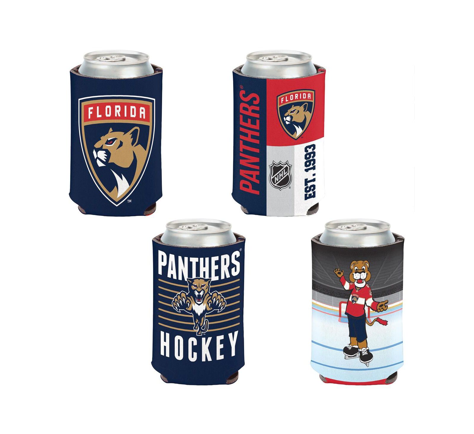 Wincraft Florida Panthers 4-Pack 12oz. Can Cooler Set