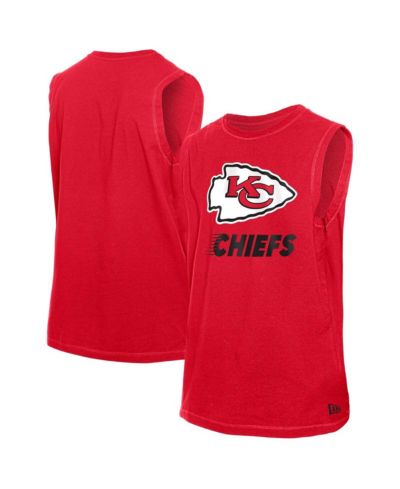 Мужской майка New Era Red Kansas City Chiefs Leisure Collection