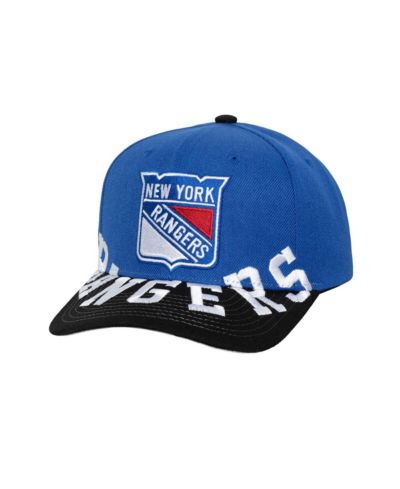 Мужская кепка Mitchell & Ness New York Rangers Underarch Two-Tone Pro Crown Snapback, синий/черный
