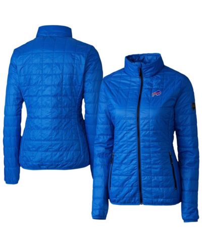 Женская стеганая куртка Cutter & Buck Royal Buffalo Bills Rainier PrimaLoft Eco с молнией