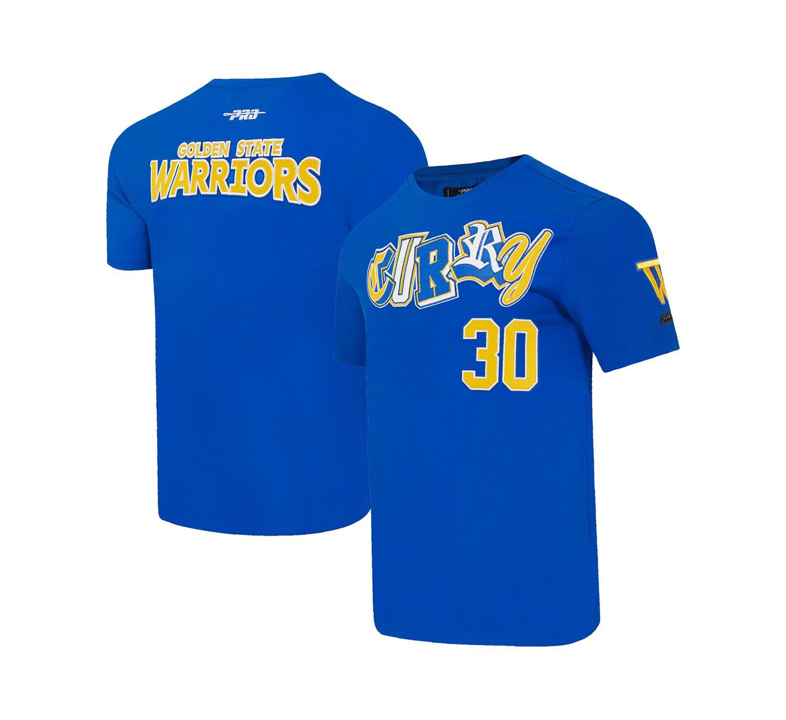 Мужская футболка Pro Standard Stephen Curry Royal Golden State Warriors City Ransom
