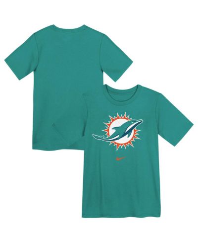 Детская футболка Nike Preschool Aqua Miami Dolphins Primary Logo Legend Performance