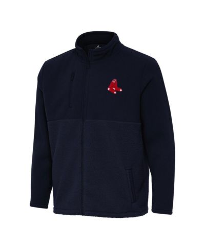 Мужская куртка Antigua Navy Boston Red Sox Daily Fused Full-Zip