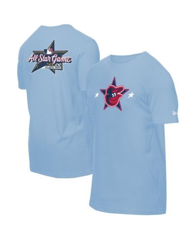 Мужская футболка New Era Baltimore Orioles 2025 MLB All-Star Game Workout, цвет Light Blue