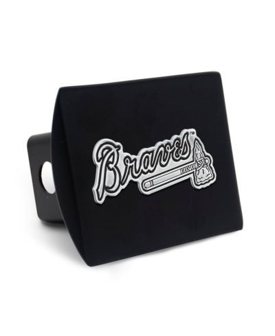 Wincraft Atlanta Braves Premium Metal Chrome Logo Hitch Cover