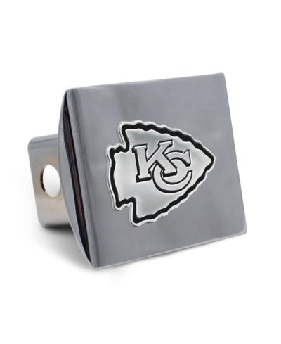 Металлическая накладка на фаркоп Wincraft Kansas City Chiefs Premium Metal Chrome