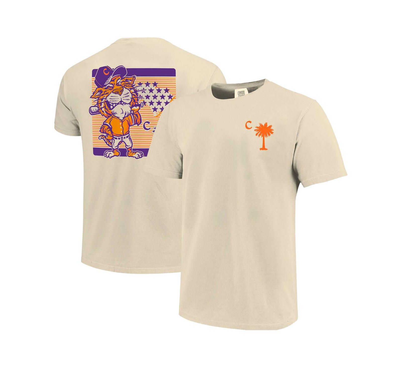 Image One Мужская футболка Clemson Tigers Palmetto C Cream