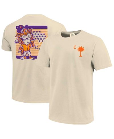 Image One Мужская футболка Clemson Tigers Palmetto C Cream