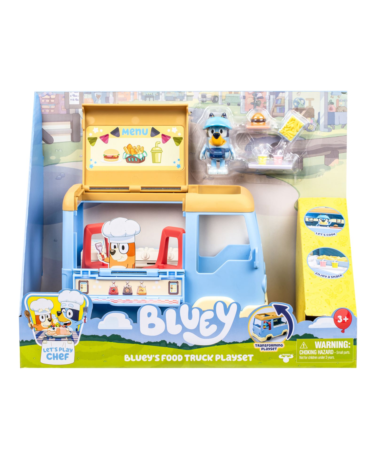 Bluey Let's Play Chef Food Truck игровой набор
