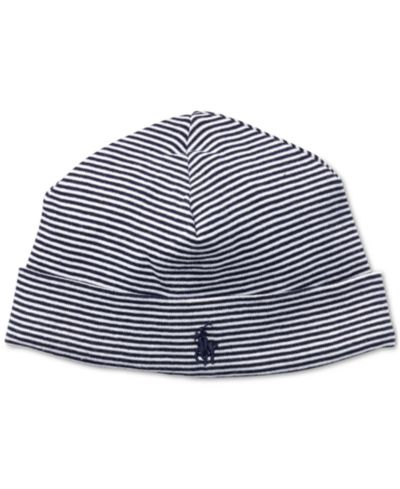 Polo Ralph Lauren Baby Boys Striped Soft Cotton Hat