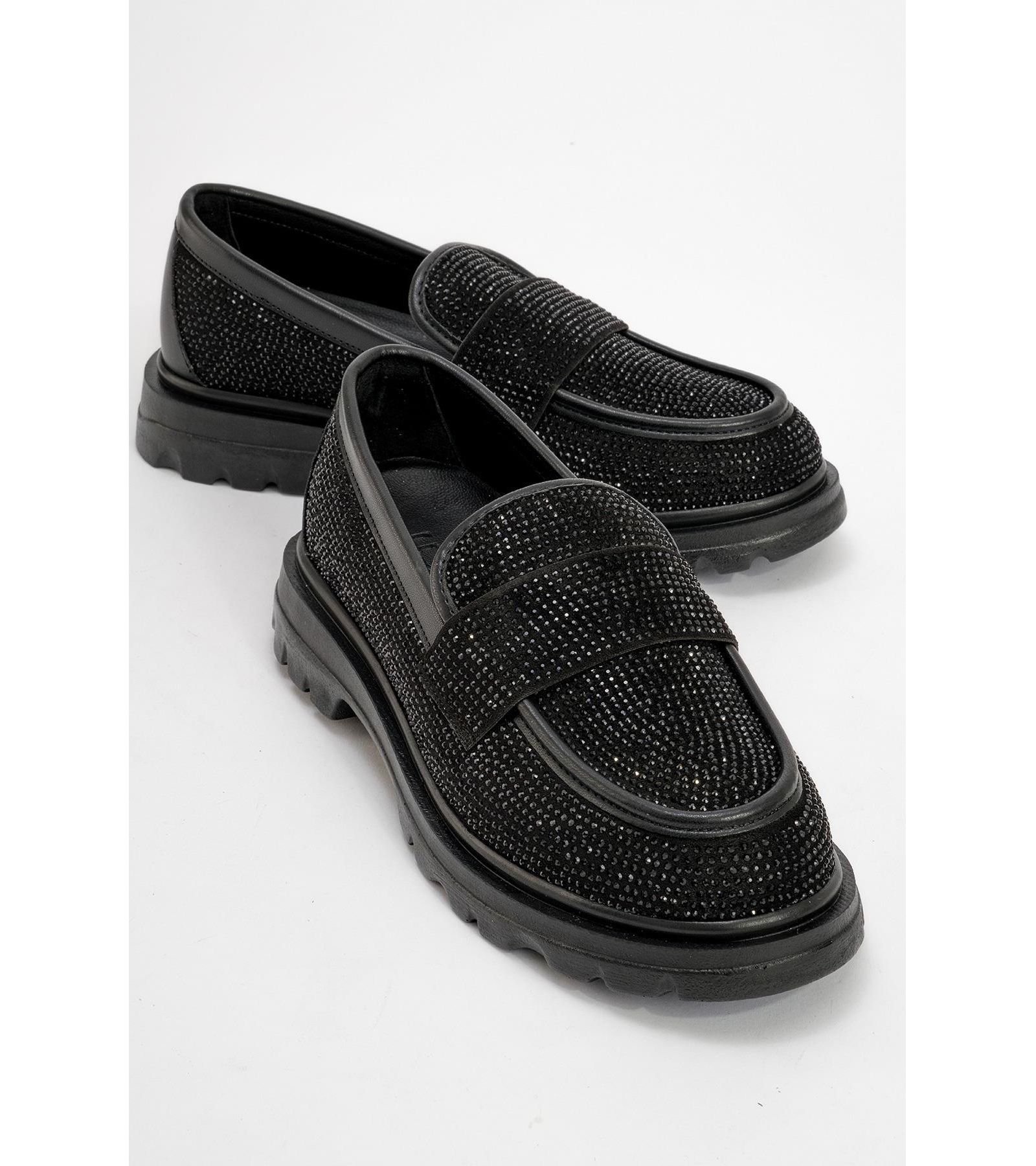 Замшевые лоферы Prologue Shoes Babel Stone Embellished (Женские)