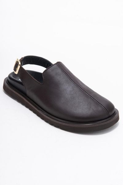 Brown leather