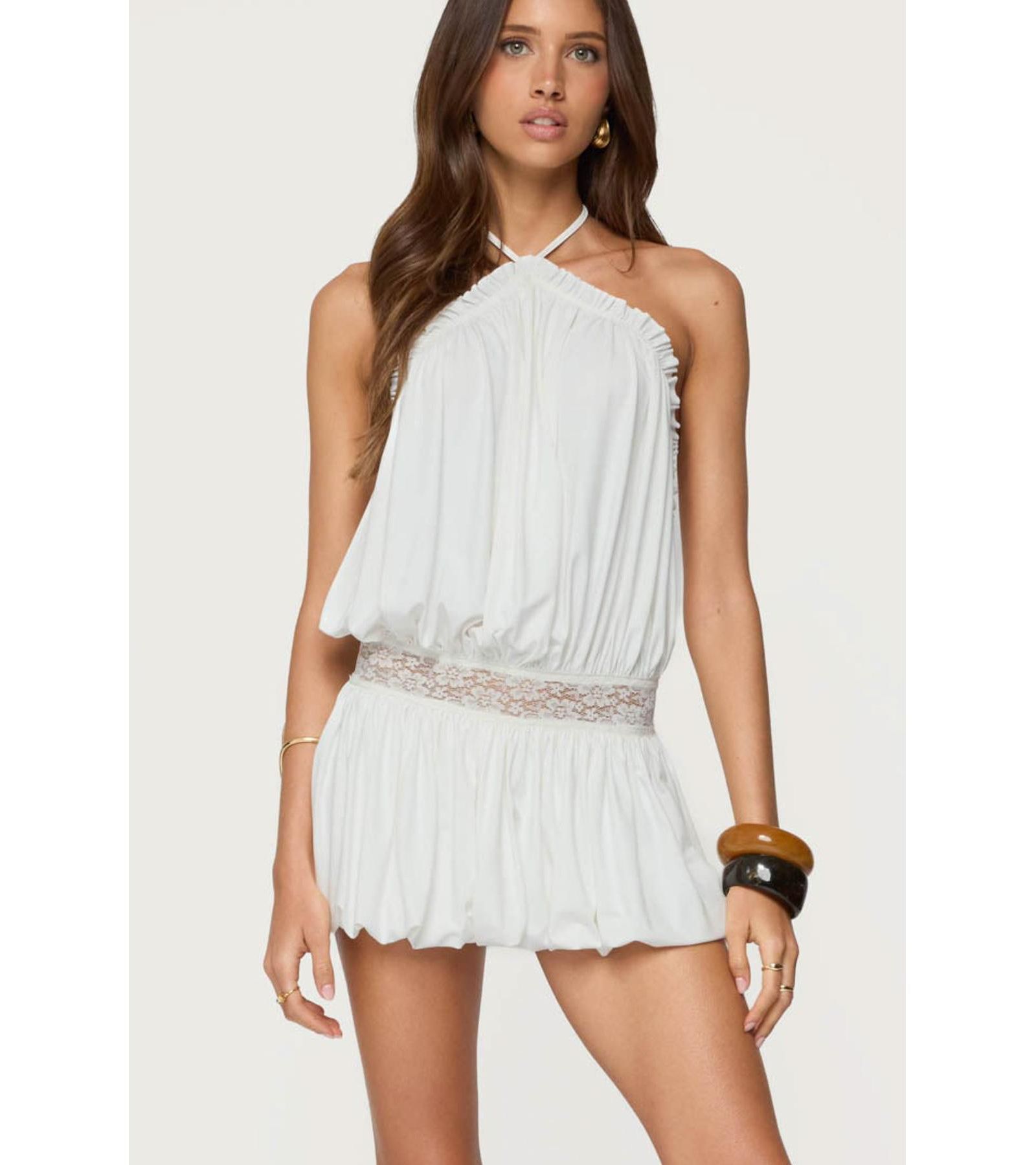 Женское мини-платье Edikted Aida Backless Bubble