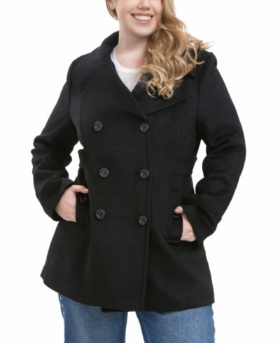 BGSD Пальто из шерстяной смеси Riley Plus Size