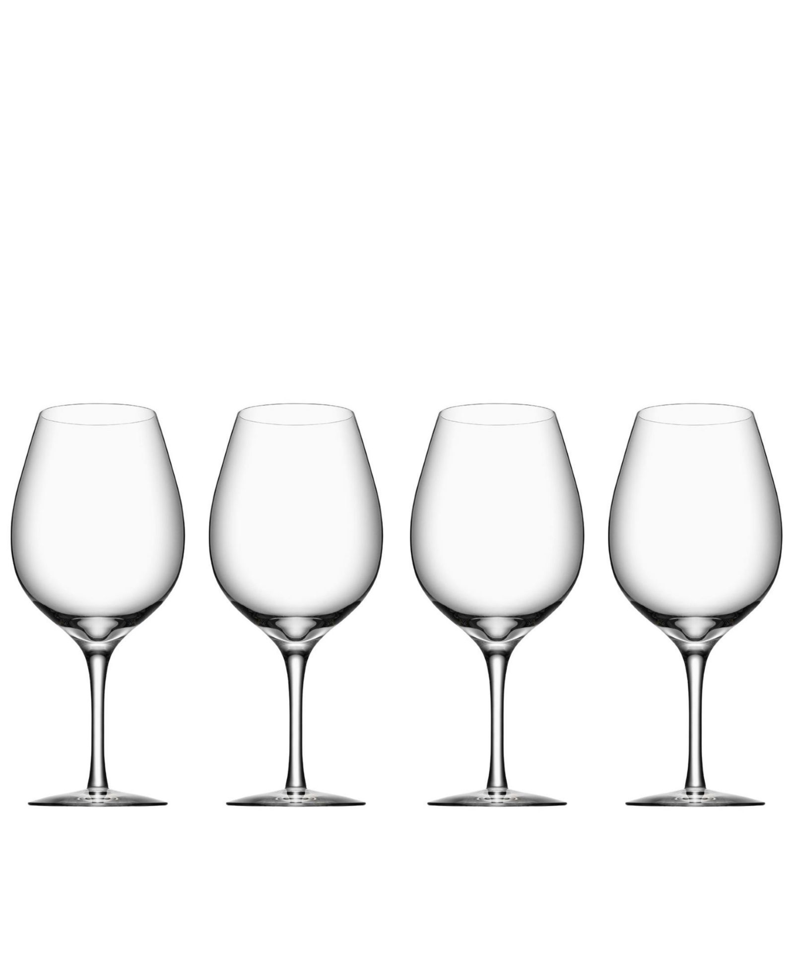 Orrefors More Wine Xl Glasses, Set of 4